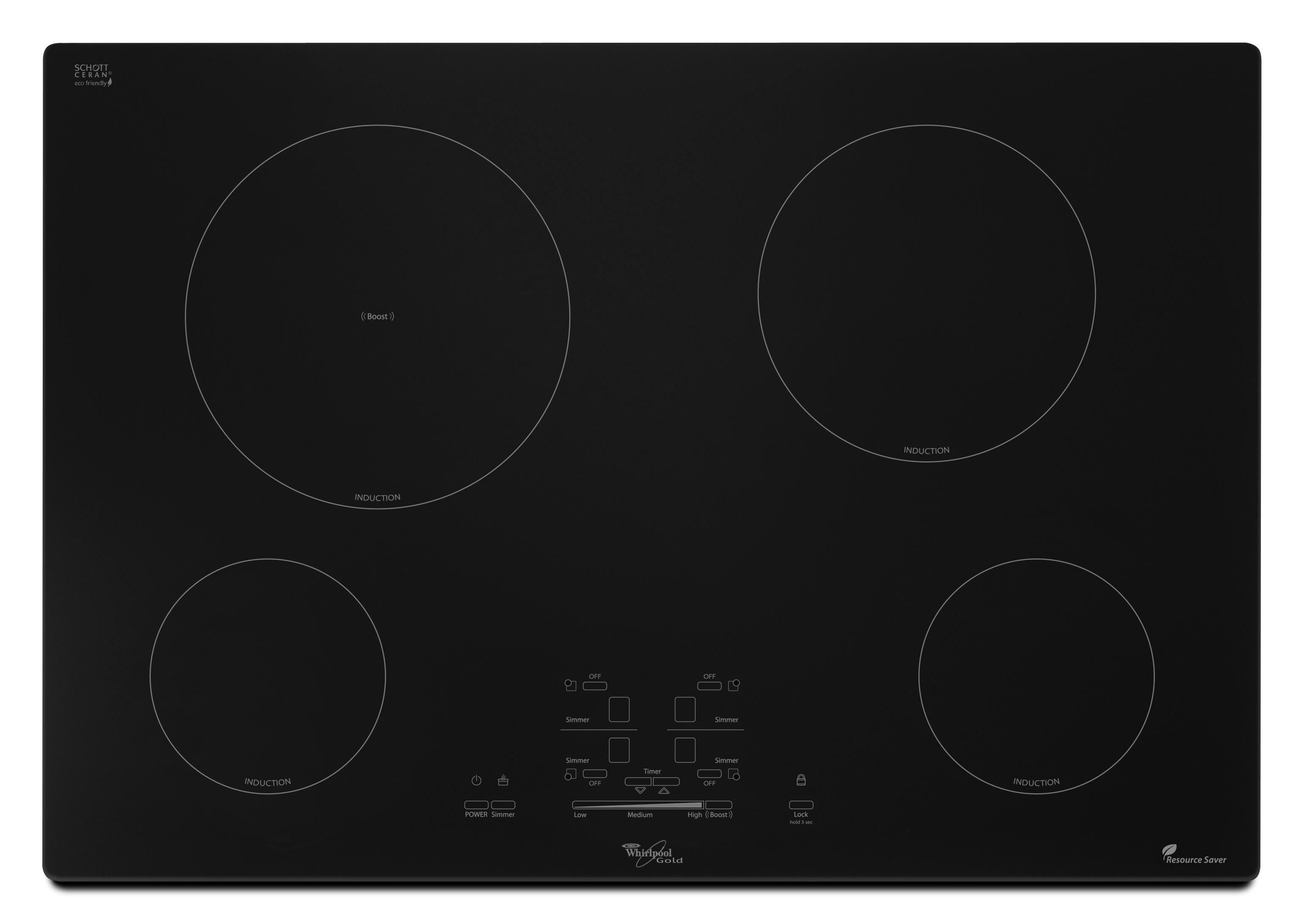Whirlpool induction stove top deals